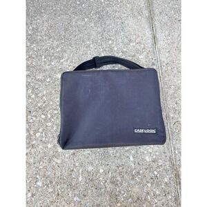 Case Logic Vintage 30 CD Holder Bag Carrying Case Storage w/ Adustable Strap